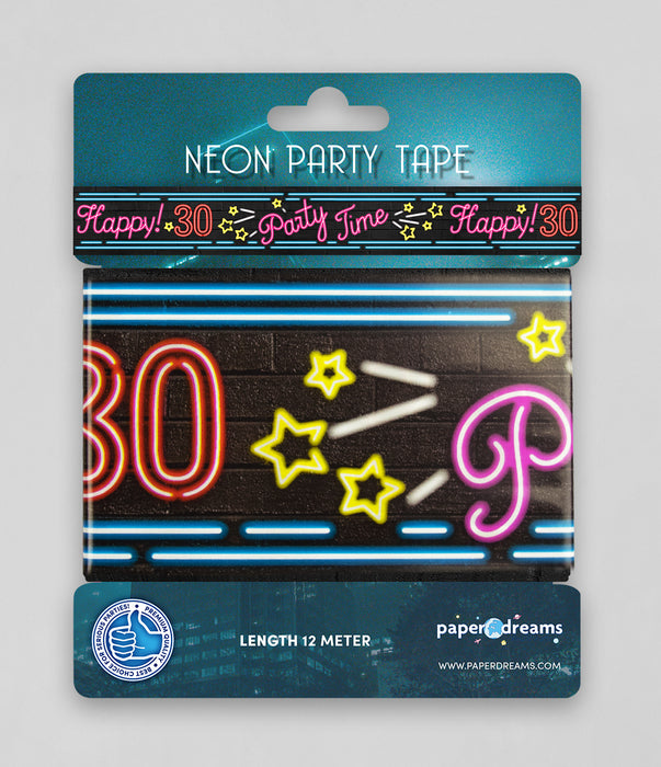 Neon party tape - 30
