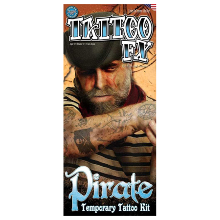 Tattoos FX set Piraat