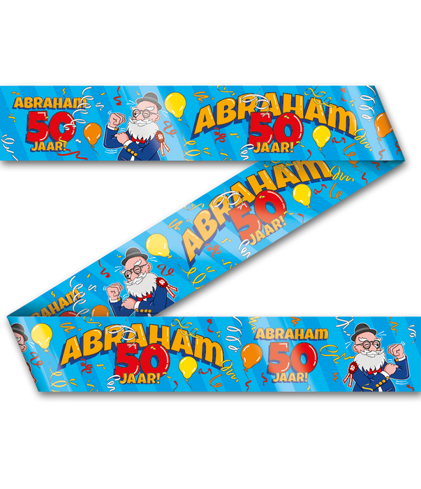 Party Tape - Abraham 50 jaar  cartoon