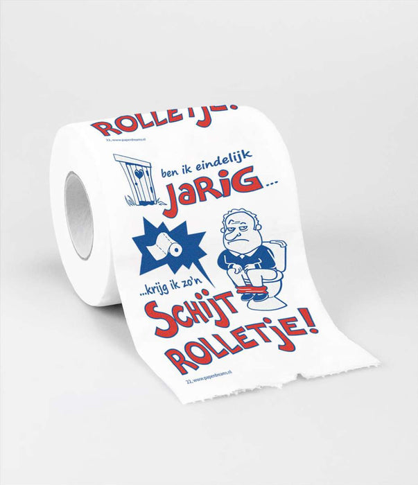 Toiletpapier - schijtrolletje